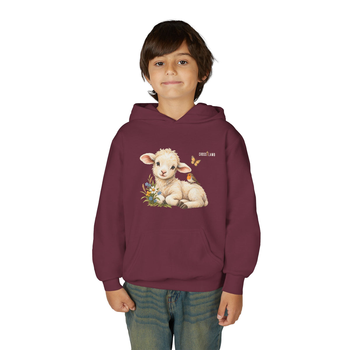 Youth Heavy Blend Hooded Sweatshirt