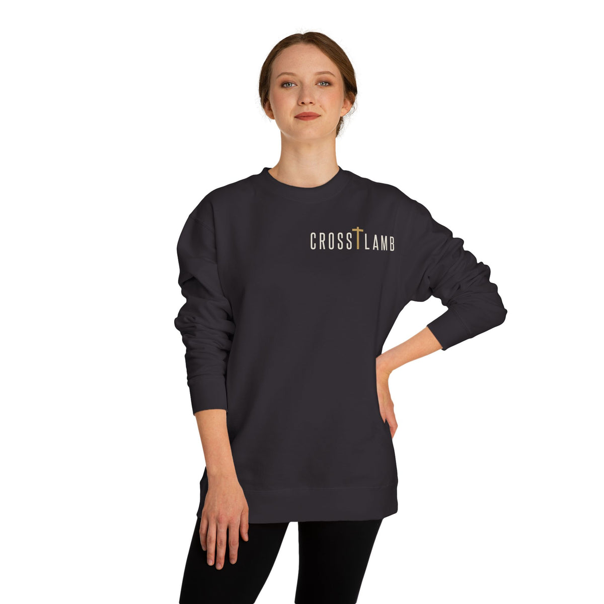 Unisex Crew Neck Sweatshirt,  John 3:16 Faithful Witness Crewneck