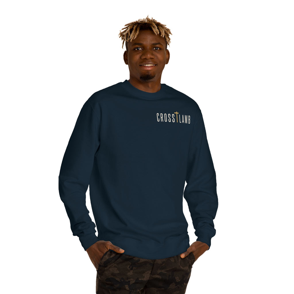 Unisex Crew Neck Sweatshirt,  John 3:16 Faithful Witness Crewneck
