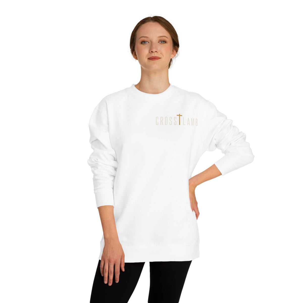 Unisex Crew Neck Sweatshirt,  John 3:16 Faithful Witness Crewneck
