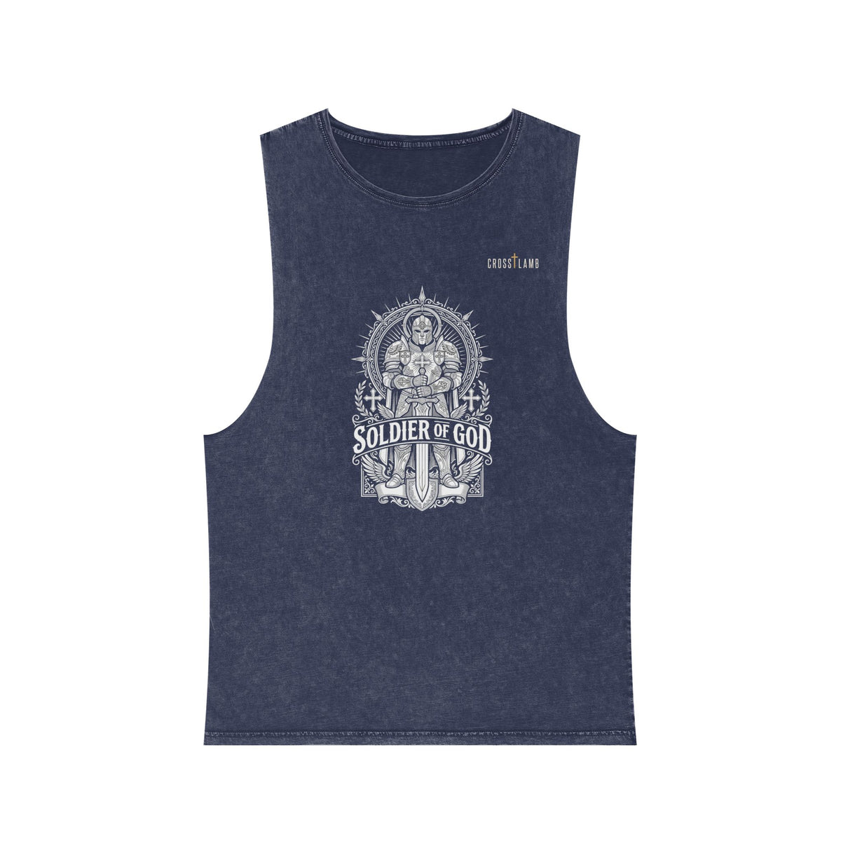 Unisex Stonewash Tank Top