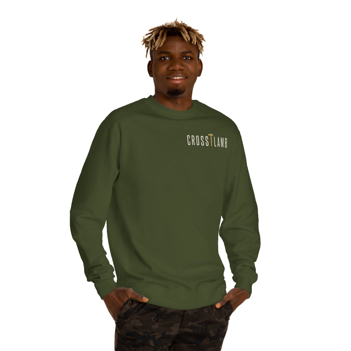 Unisex Crew Neck Sweatshirt,  John 3:16 Faithful Witness Crewneck