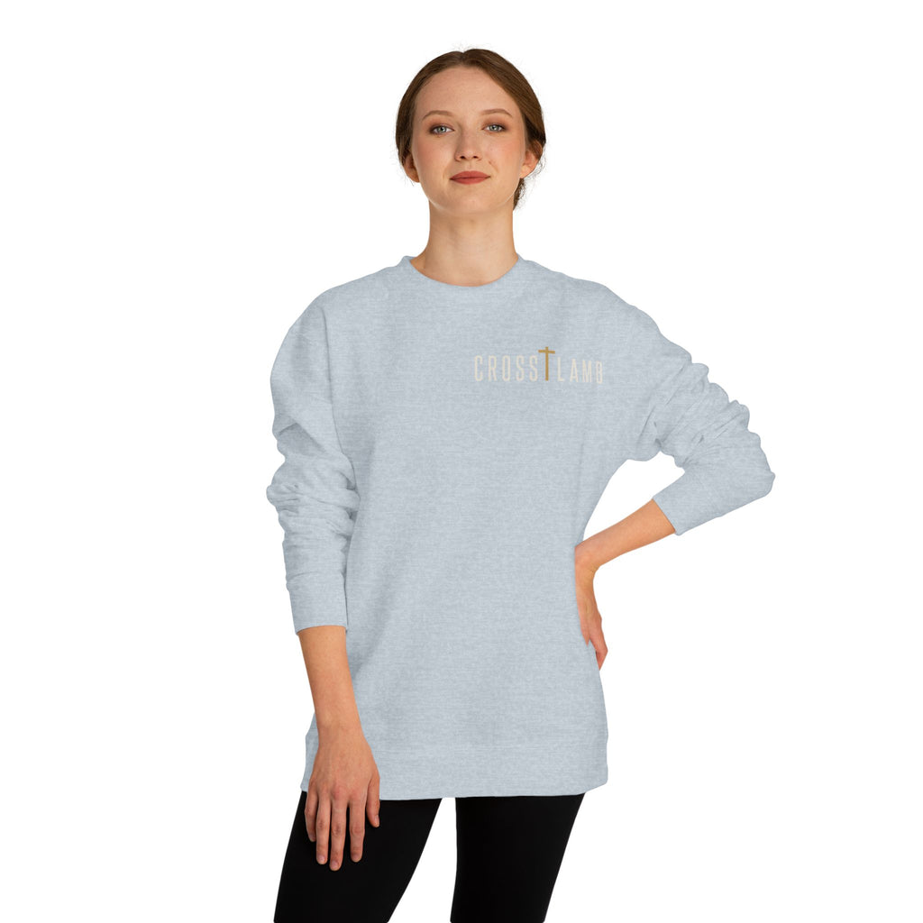 Unisex Crew Neck Sweatshirt,  John 3:16 Faithful Witness Crewneck