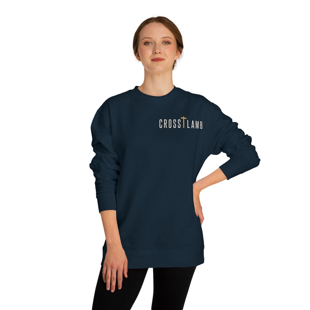 Unisex Crew Neck Sweatshirt,  John 3:16 Faithful Witness Crewneck