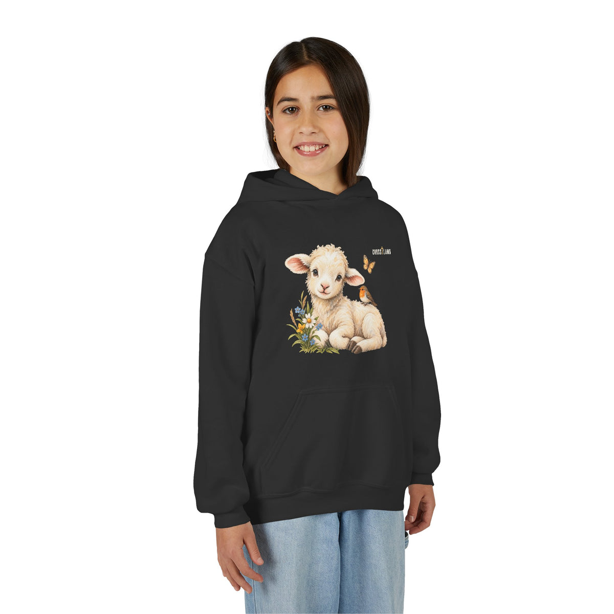 Youth Heavy Blend Hooded Sweatshirt
