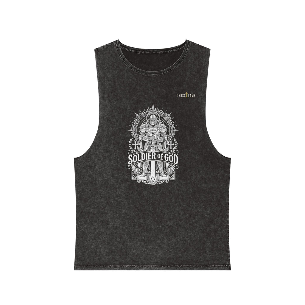Unisex Stonewash Tank Top