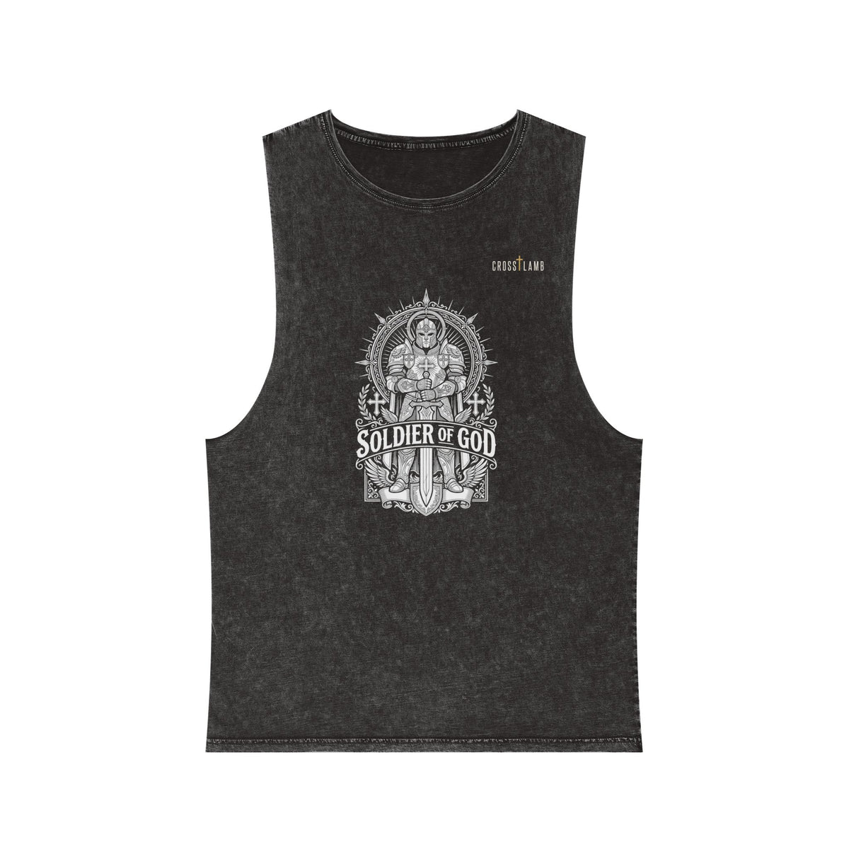 Unisex Stonewash Tank Top
