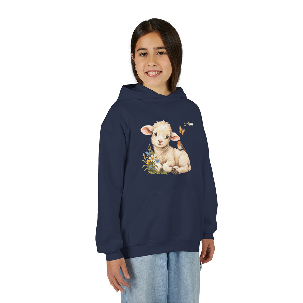 Youth Heavy Blend Hooded Sweatshirt