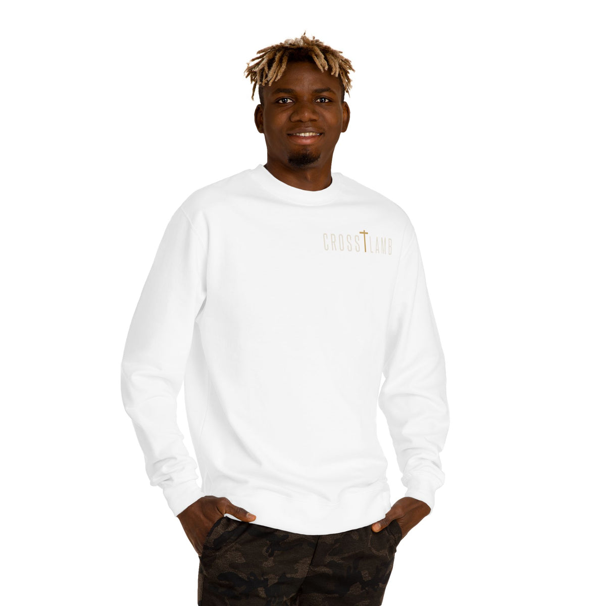 Unisex Crew Neck Sweatshirt,  John 3:16 Faithful Witness Crewneck